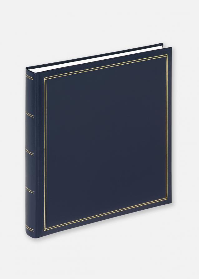 Monza Álbum Classic Azul - 34x33 cm (60 Páginas brancas / 30 folhas)