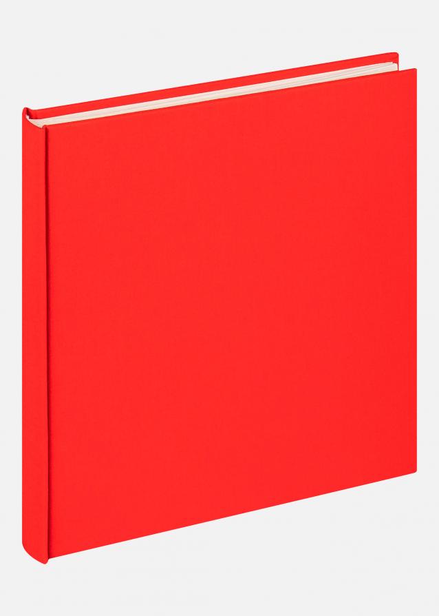 Cloth Álbum Vermelho - 22,5x24 cm (40 Páginas brancas / 20 folhas)