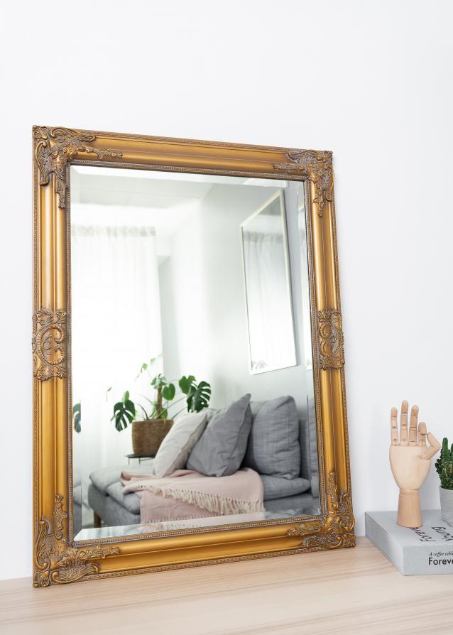 Espelho Bologna Dourado 62x82 cm
