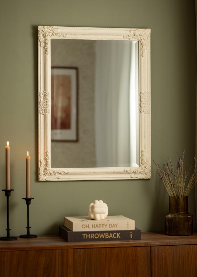 Espelho Bologna Branco 62x82 cm