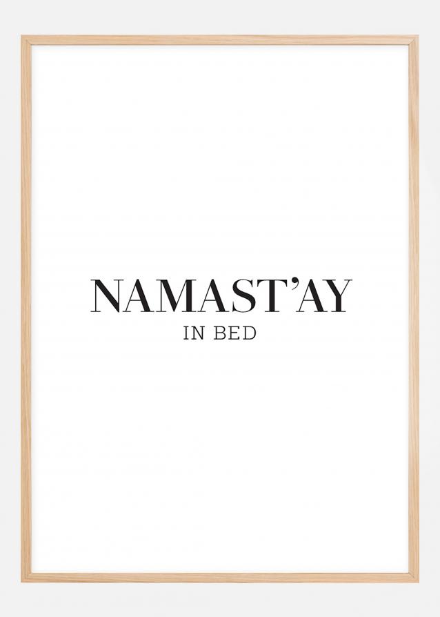 namast'ay in bed Póster
