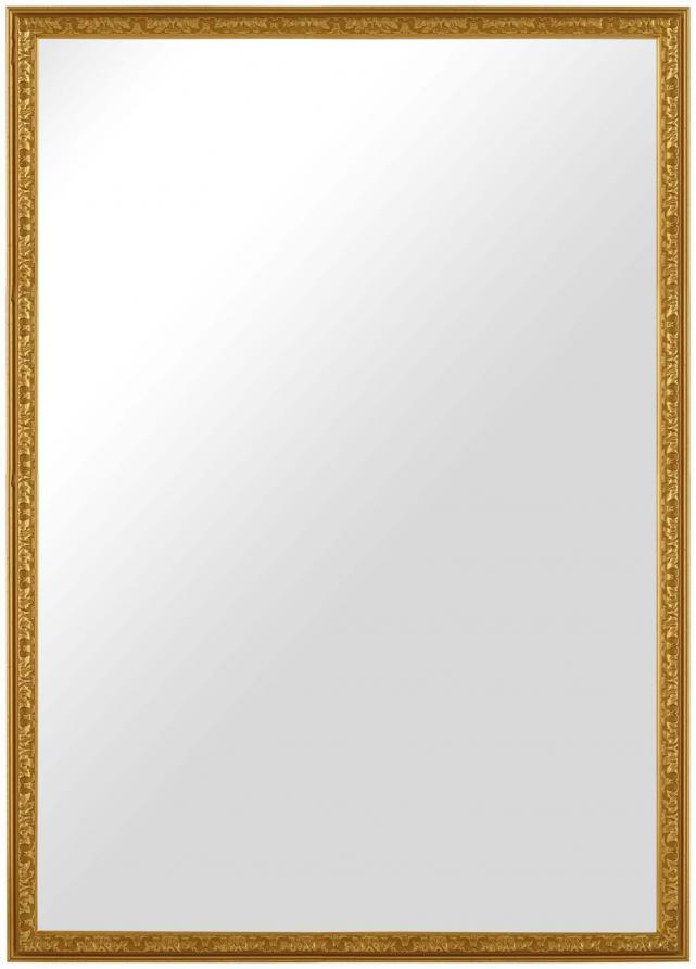 Espelho Nostalgia Dourado 55x75 cm