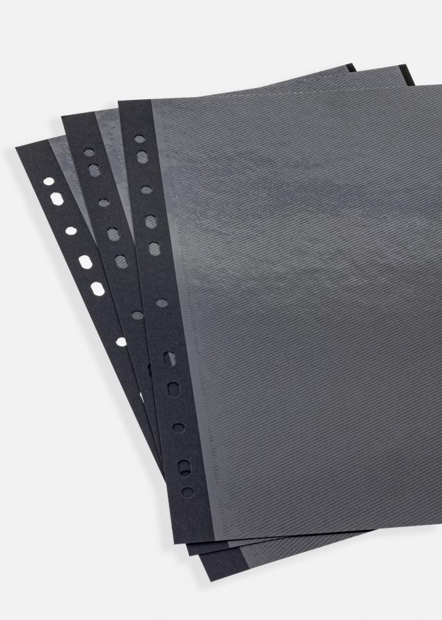 Ultimate Folhas para álbuns Autoadesivo 21x30 cm - 10 Folhas pretas
