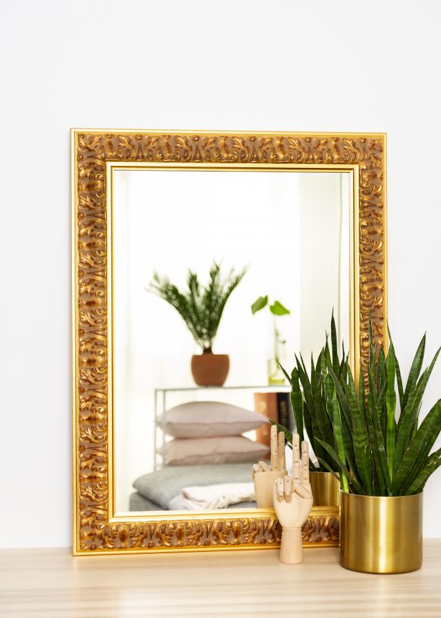 Espelho Baroque Dourado 67x87 cm