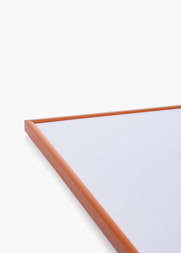 Moldura New Lifestyle Orange 40x50 cm - Passepartout Branco 31x41 cm