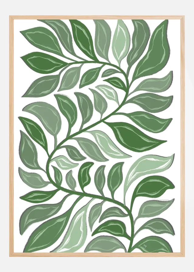 Green Plant Póster