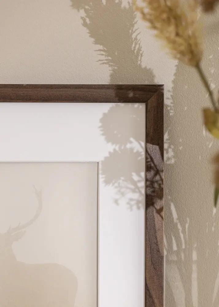 Moldura Stilren Noz 43,2x61 cm - passe-partout Branco 33,5x50 cm