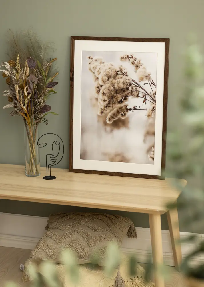 Moldura Stilren Noz 43,2x61 cm - passe-partout Branco 33,5x50 cm