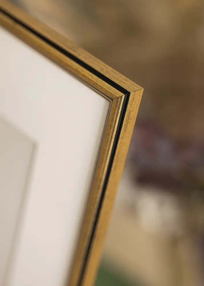 Moldura Horndal Vidro acrílico Dourado 7x10 cm