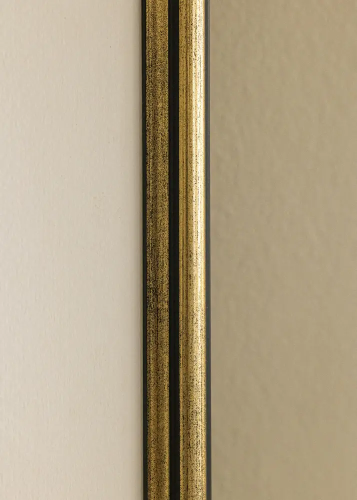 Moldura Horndal Vidro acrílico Dourado 7x10 cm