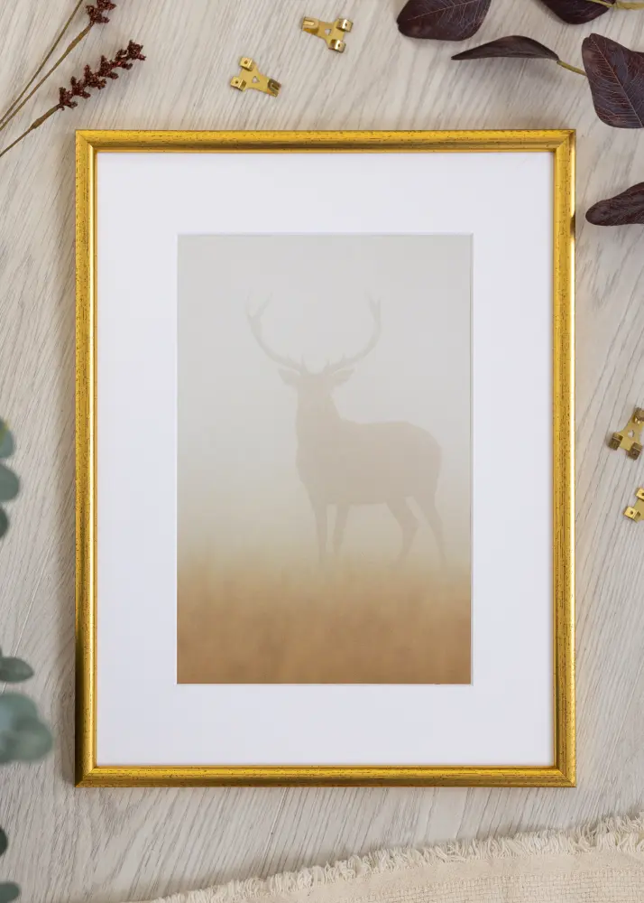 Moldura Newline Dourado 18x24 cm