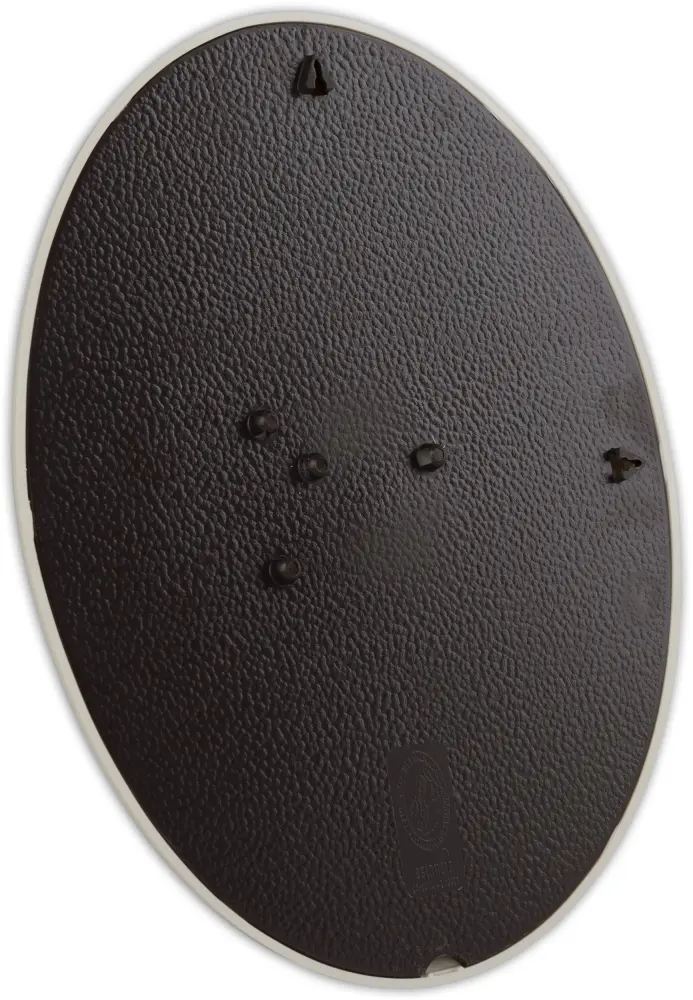 Eiri Mozart Oval Branco 15x20 cm
