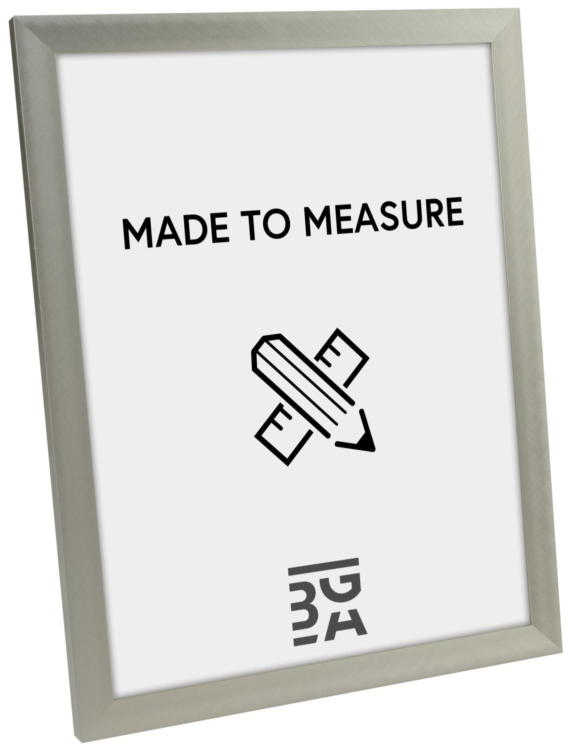 Product Image for Moldura Sälen Prateado - Tamanho personalizável (Amostras de molduras)
