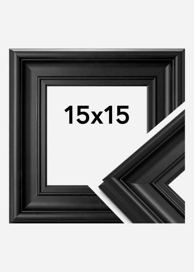 Moldura Mora Premium Preto 15x15 cm