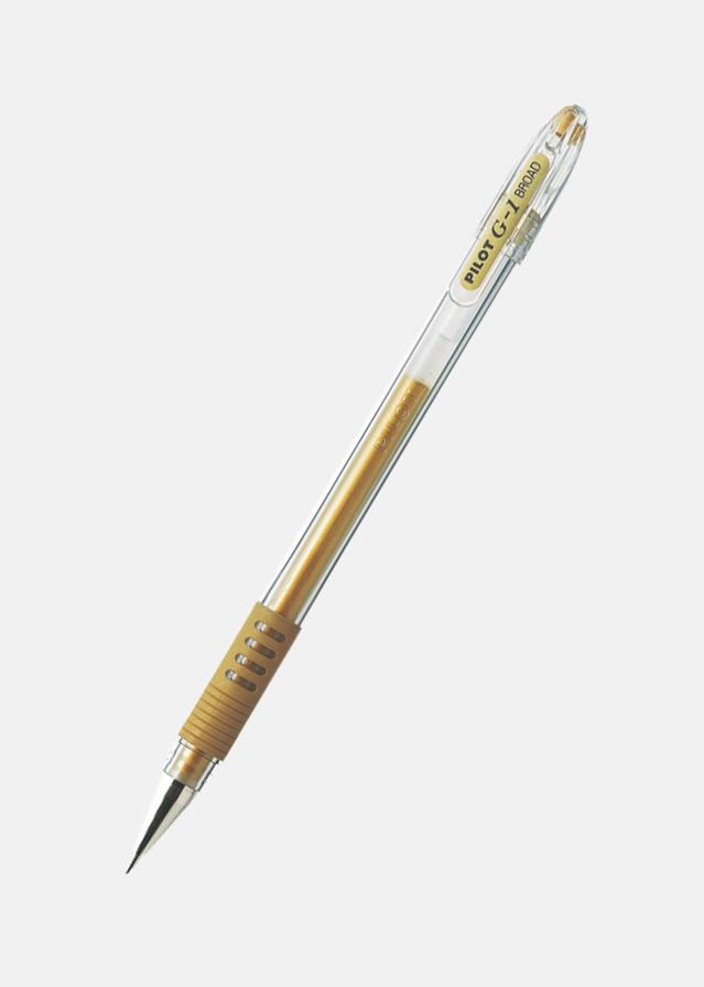 Pilot G1 Grip Caneta para ábuns Dourado - 1 mm