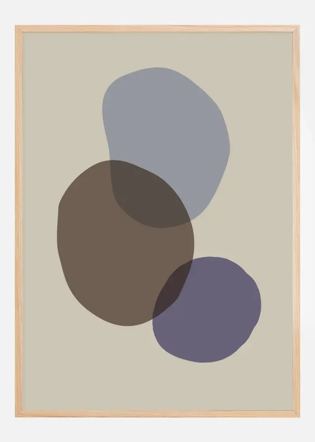 Organic Shapes Póster