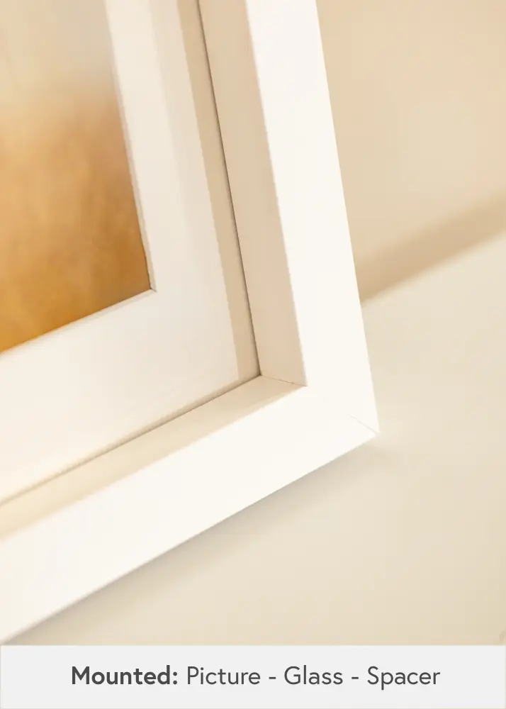 Moldura Boxholm Branco - Tamanho personalizável