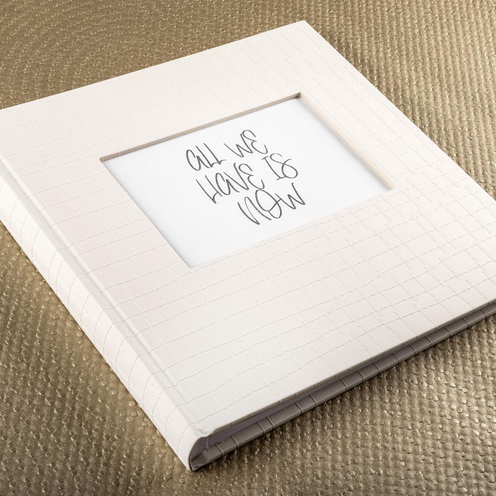 Allround Álbum Branco - 22,5x24 cm (40 Páginas brancas / 20 folhas)