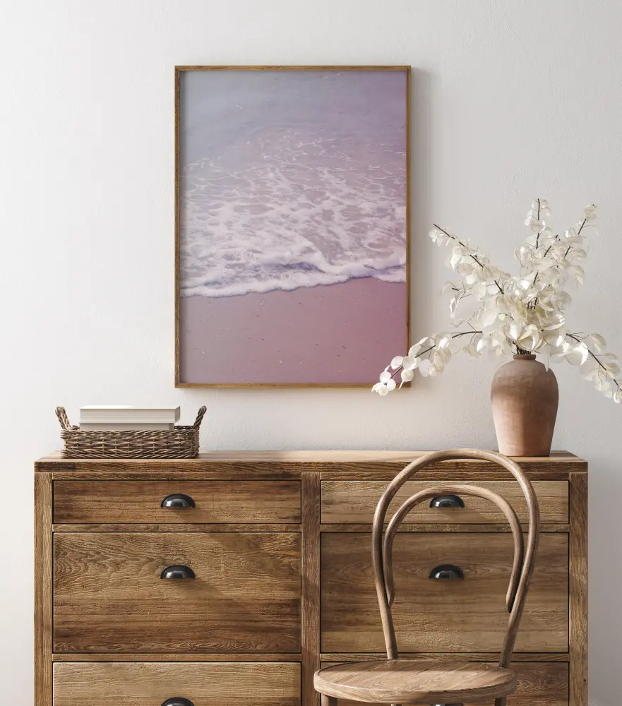 Pink Areia Póster