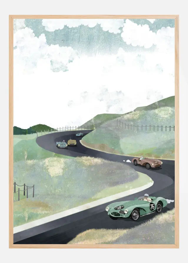 Zandvoort Circuit Póster