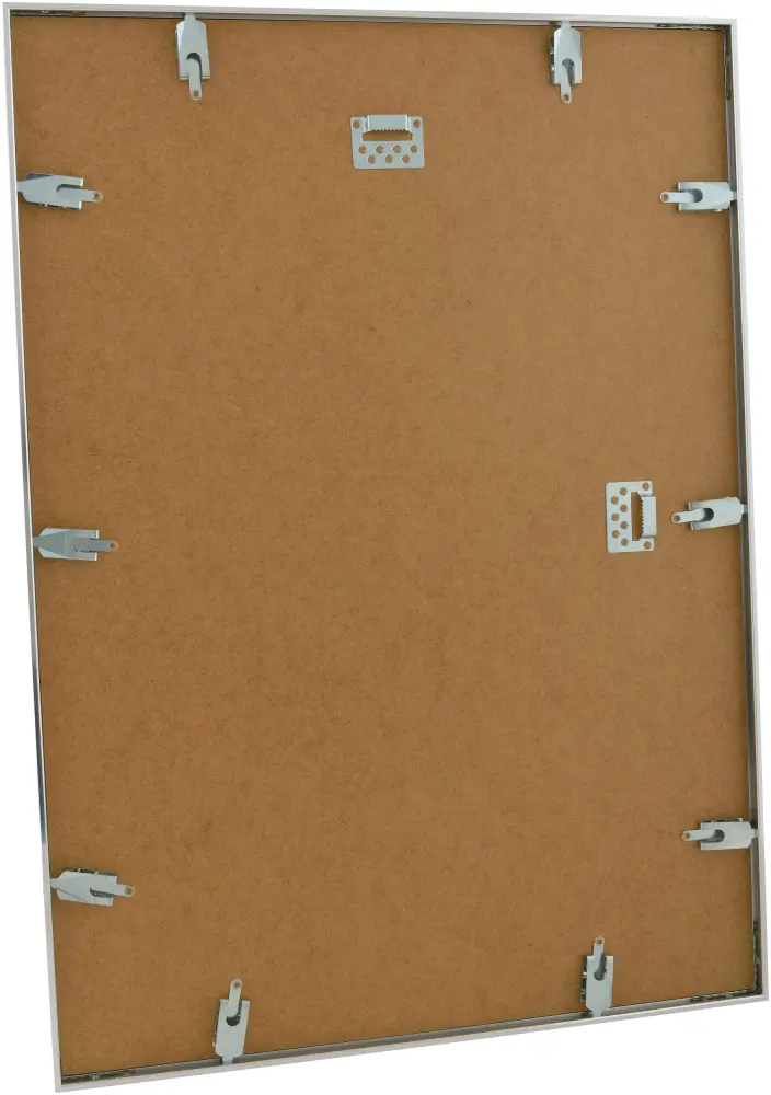 Moldura Nielsen Premium Alpha Brilhante Prateado 42x59,4 cm (A2)