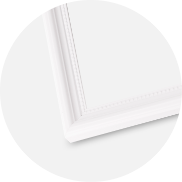 Moldura Gala Branco 40x60 cm - Passe-partout Branco 32,9x48,3 cm (A3+)