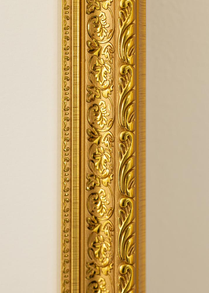 Moldura Ornate Vidro acrílico Dourado 42x59,4 cm (A2)