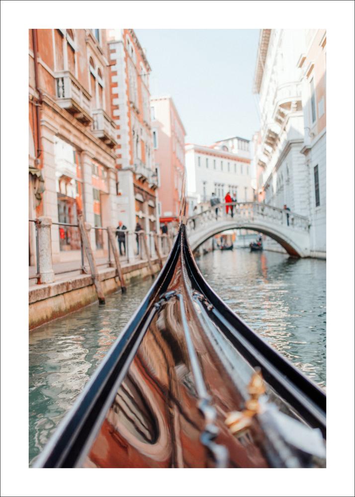 Gondola in Venice Póster