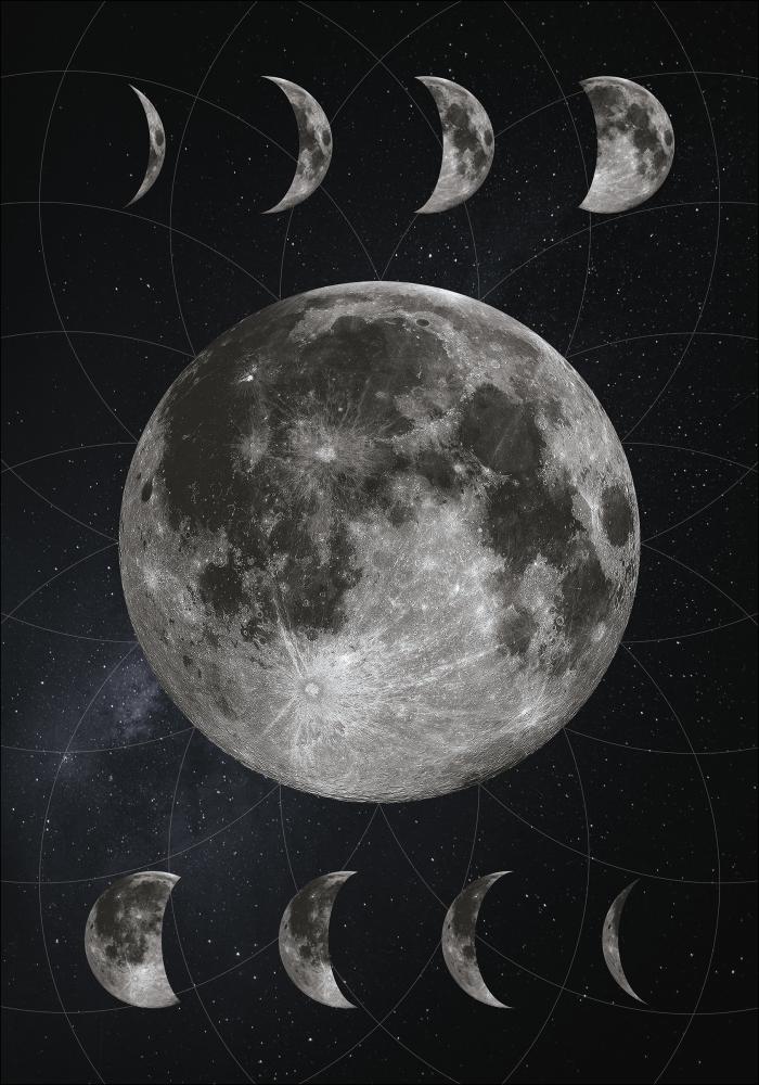 Moon Phases Póster