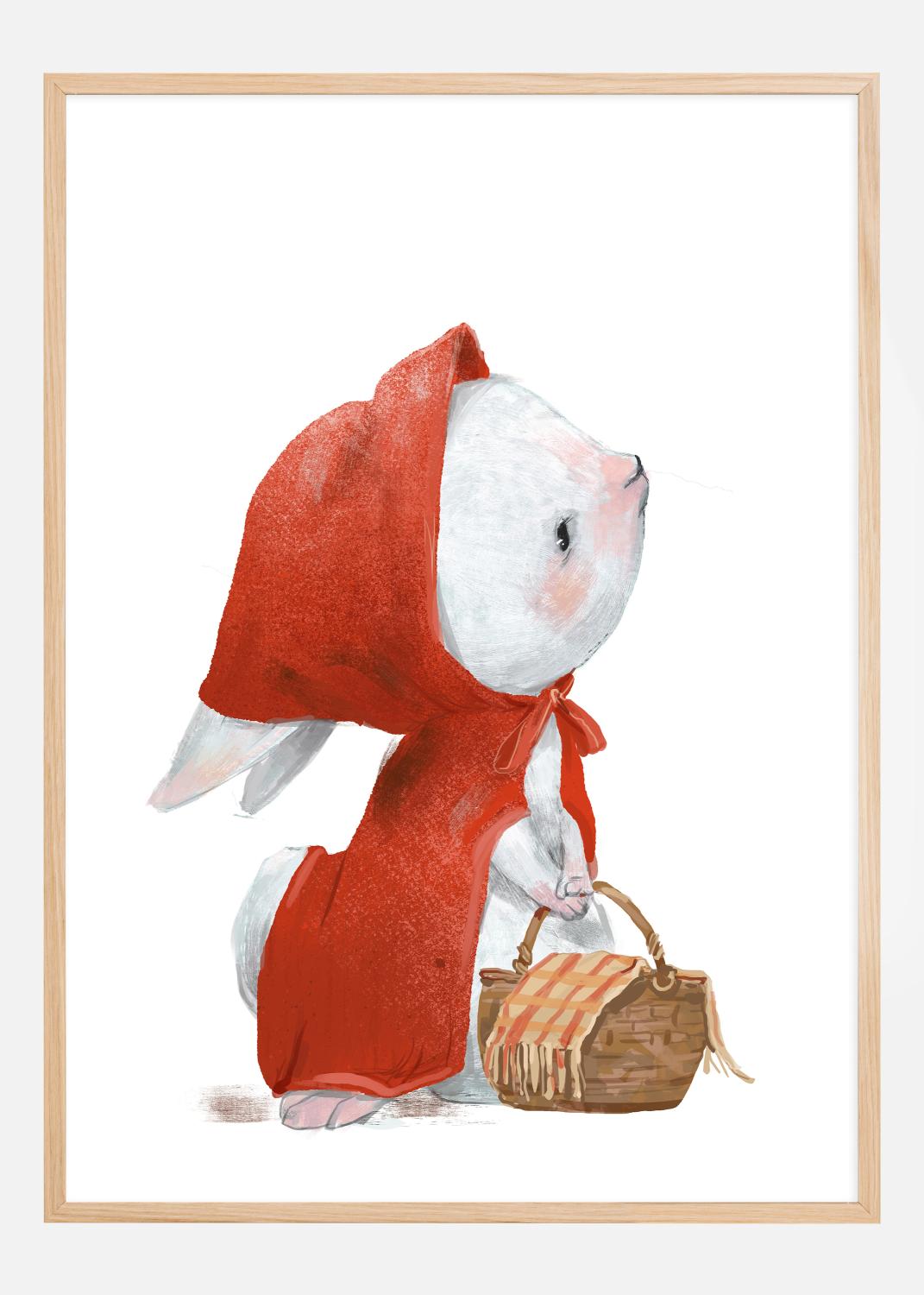Product Image for Little Red Riding Rabbit Póster (21x29.7 cm (A4))