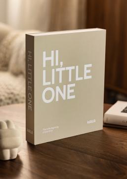 KAILA HI LITTLE ONE Grey - Coffee Table Photo Álbum (60 Preto Sidor)