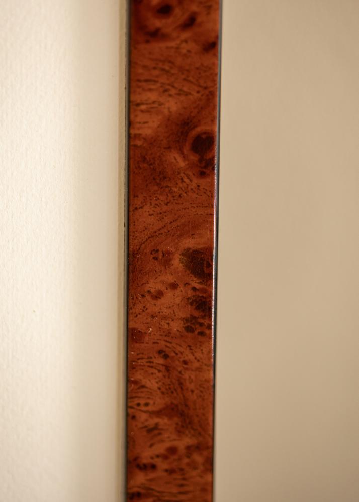 Moldura Hermes Vidro acrílico Burr Walnut 84,1x118,9 cm (A0)