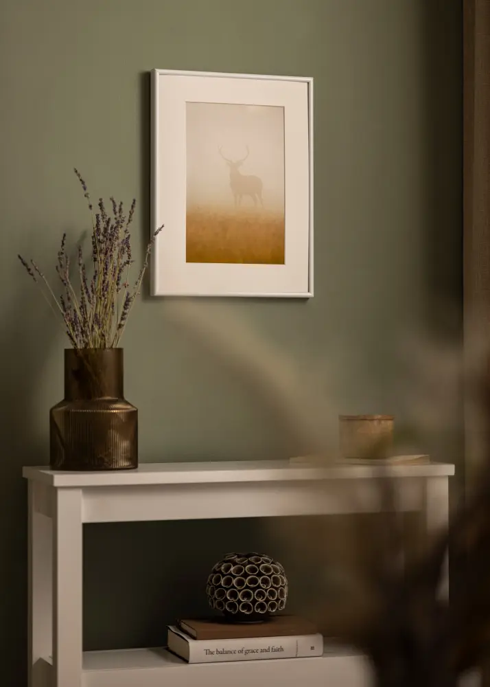 Moldura Sandhamn Branco - Tamanho personalizável