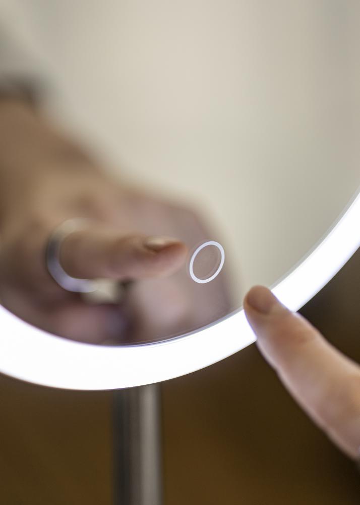 KAILA Espelho para toucador Pillar LED Magnifying 20 cm Ø