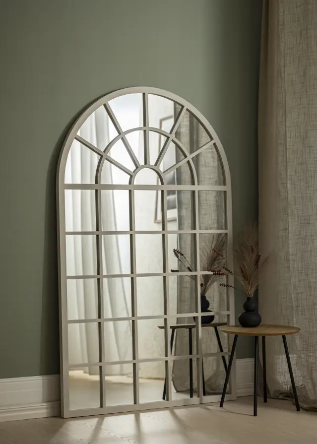 Espelho Window Dome Beige 100x160 cm