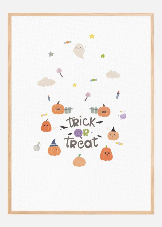 Little Pumpkin In the Halloween Póster