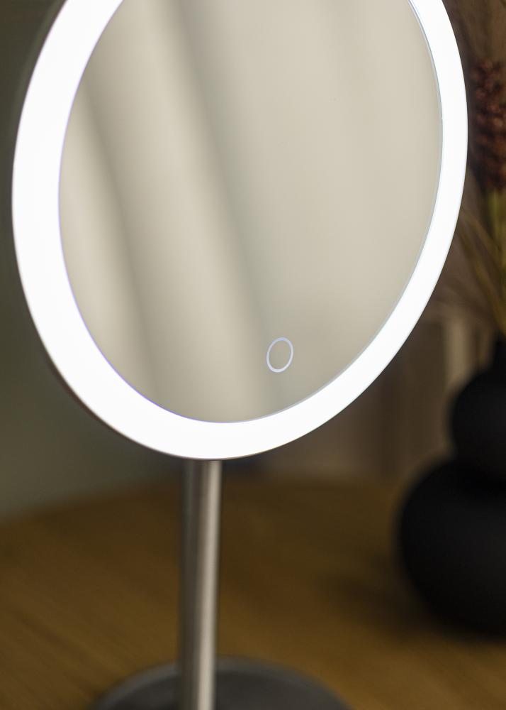 KAILA Espelho para toucador Pillar LED Magnifying 20 cm Ø