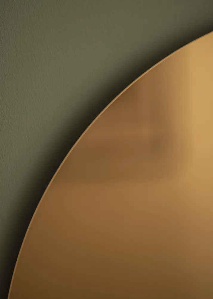 KAILA Redondo Espelho Rose Gold 50 cm Ø