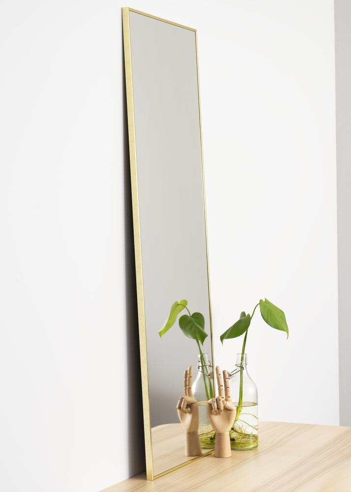 Espelho Narrow Dourado 41x121 cm