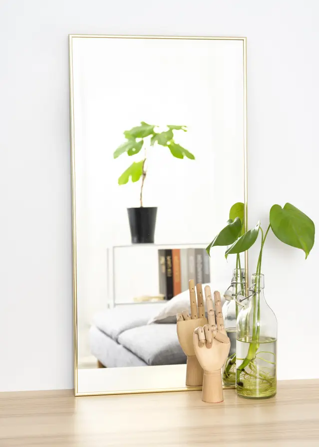 Espelho Narrow Dourado 40,5x80,5 cm