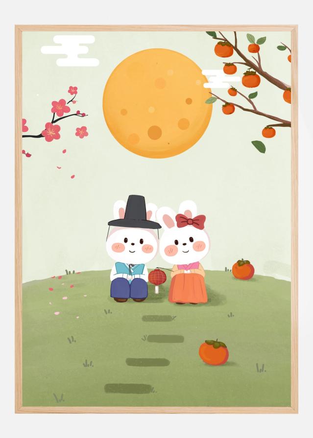 Happy Mid Autumn Festival Tradition Póster