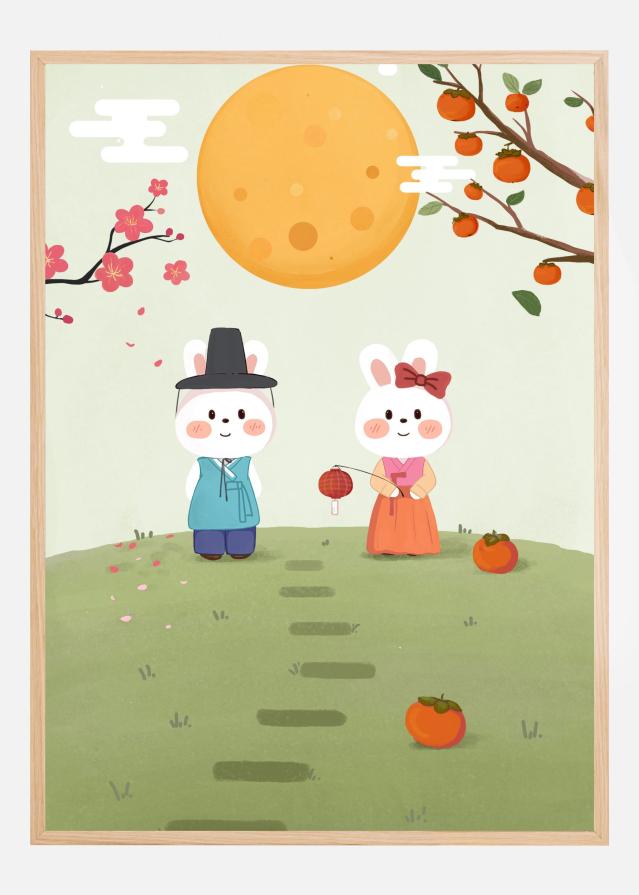 Happy Mid Autumn Festival Tradition Póster