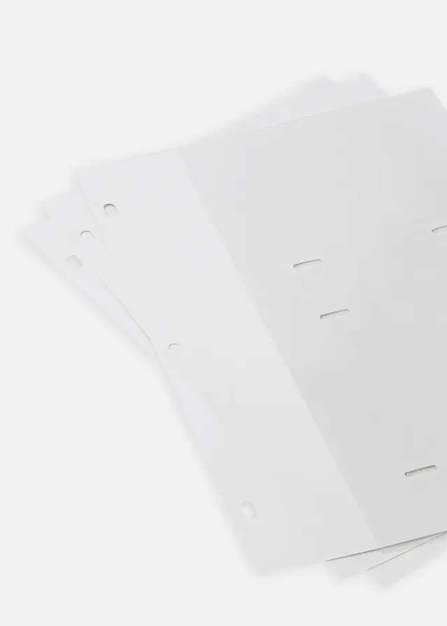 Bolsas para fotografias 10x15 cm horizontal - 10 unidades Branco