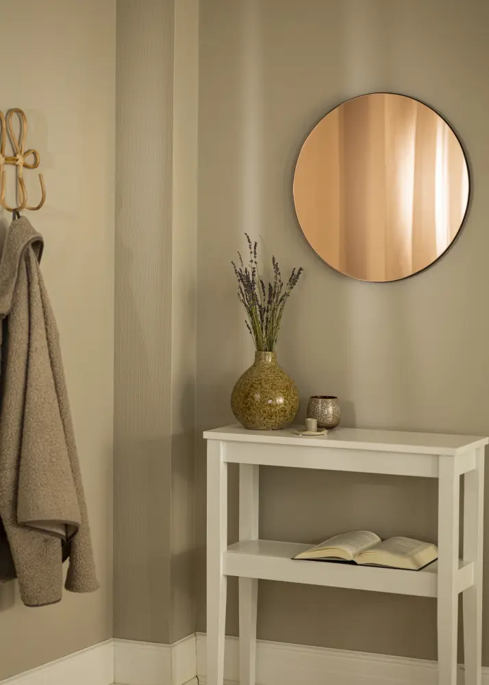 KAILA Redondo Espelho Rose Gold 50 cm Ø