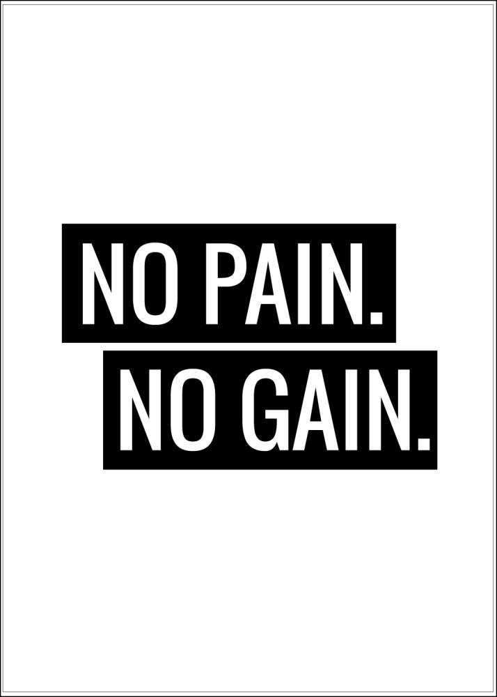 No Pain No Gain Póster