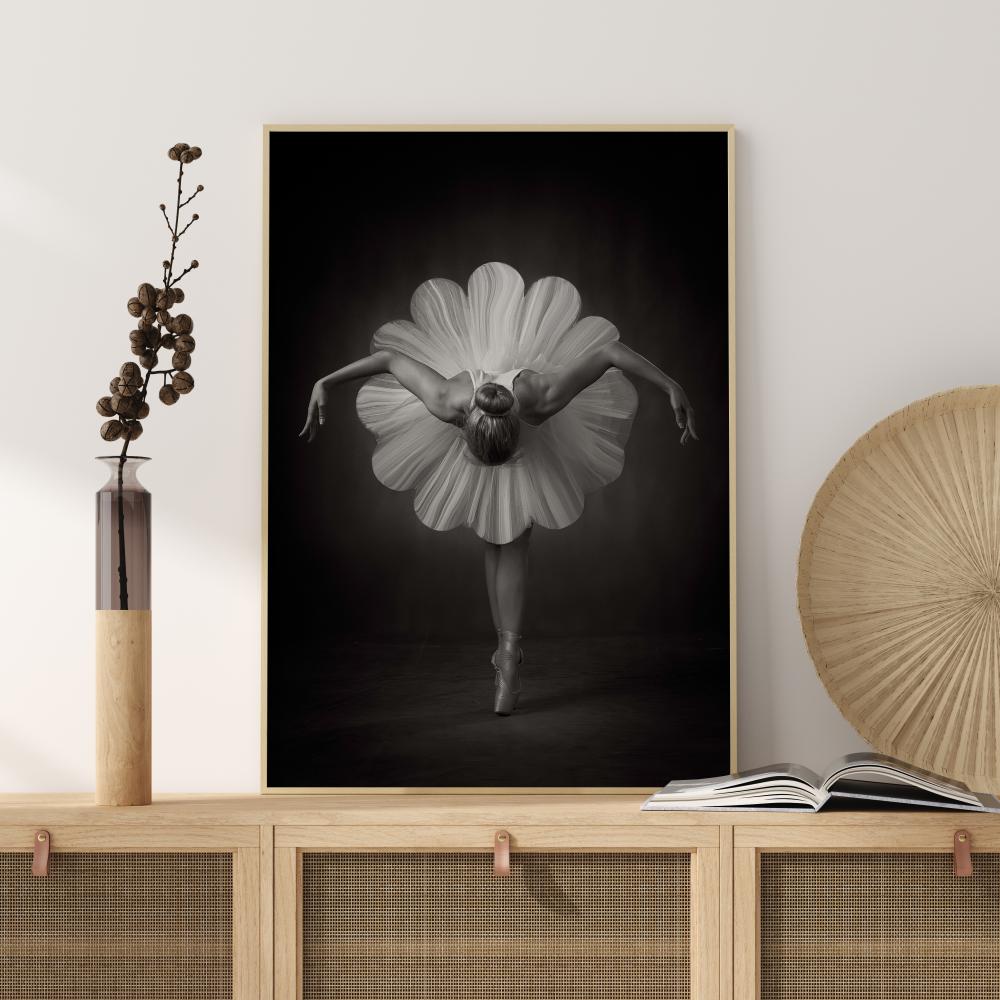 Floral Ballet Póster