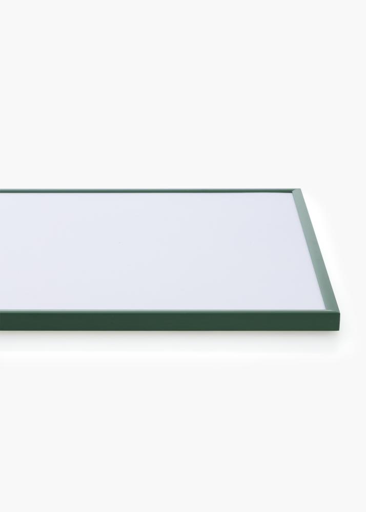 Moldura New Lifestyle Moss Green 30x40 cm - Passe-partout Branco 21x30 cm