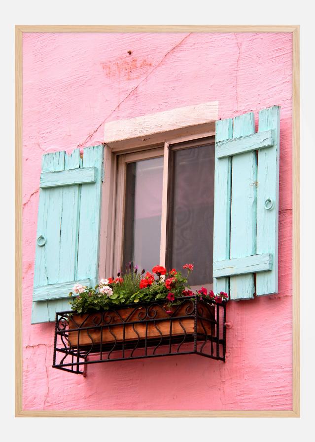 Colourful window Póster