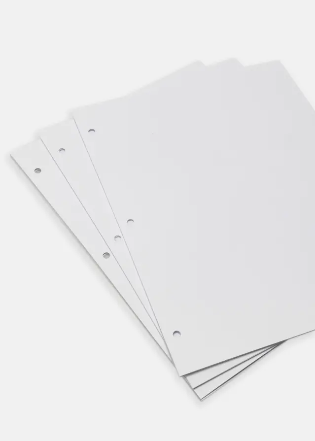 KAILA Refill Sheets 30 pcs White - Coffee Table Photo Álbum