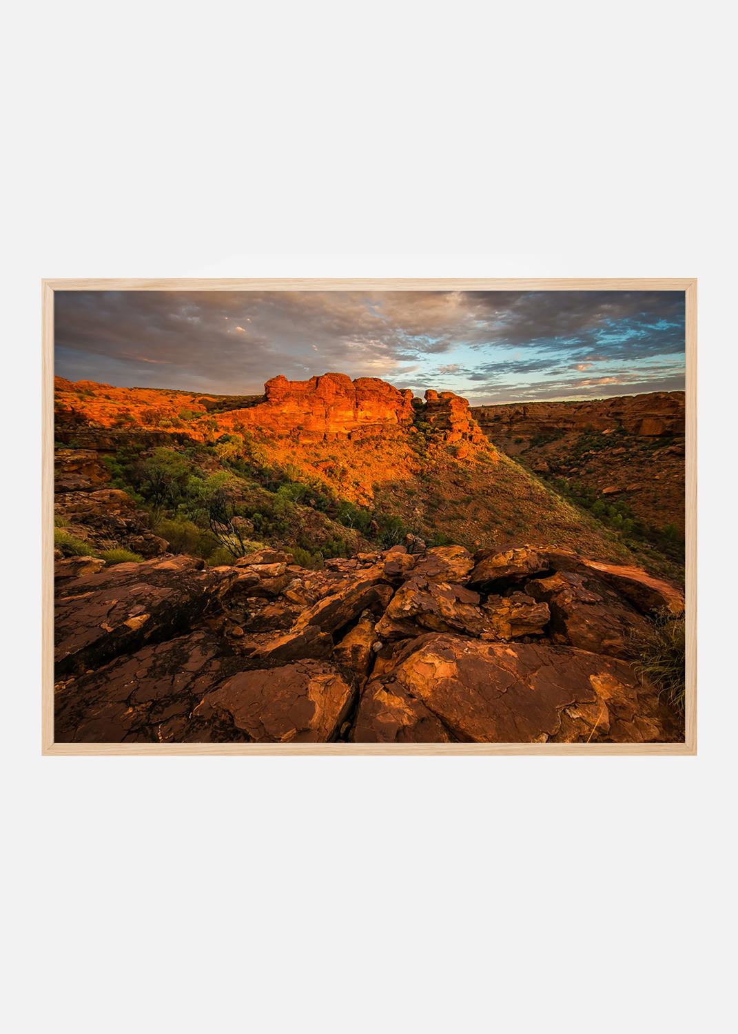 Product Image for Röda Berg Póster (30x40 cm)